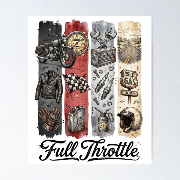 Item preview, Full Throttle designed and sold by Roy & Tiffany.