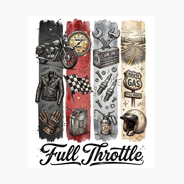 Item preview, Full Throttle designed and sold by Roy & Tiffany.