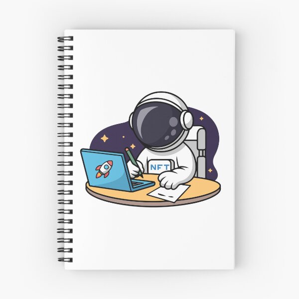 Item preview, Astro Studying designed and sold by Crypto-NFT22.