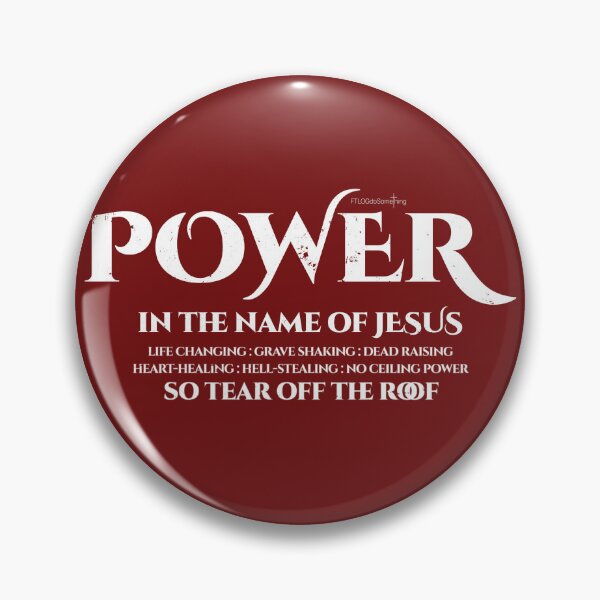 Item preview, Power in the name of Jesus that is Life changing Grave shaking Dead raising Tear off the roof by Brandon Lake check out The Chosen designed and sold by FTLOG.