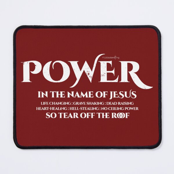 Item preview, Power in the name of Jesus that is Life changing Grave shaking Dead raising Tear off the roof by Brandon Lake check out The Chosen designed and sold by FTLOG.