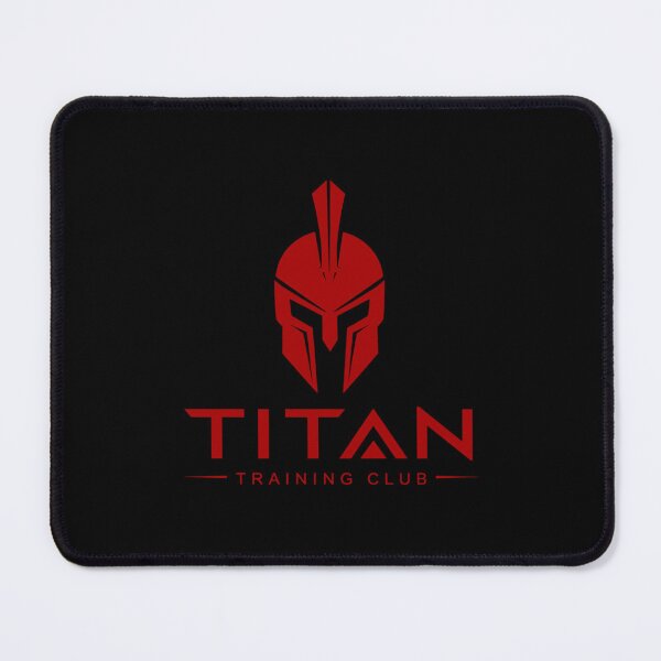 Item preview, Red Spartan Titan Training Club Gym Warrior Logo designed and sold by CUTE_CAT ⭐⭐⭐⭐⭐.