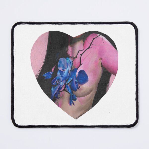 Item preview, Love letter , heart, shape, pink, fucsia, rosa, red, blue, orchids, flopral, flower, woman, dreamy designed and sold by AlbinaSergeevaart.