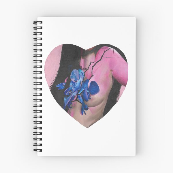 Item preview, Love letter , heart, shape, pink, fucsia, rosa, red, blue, orchids, flopral, flower, woman, dreamy designed and sold by AlbinaSergeevaart.