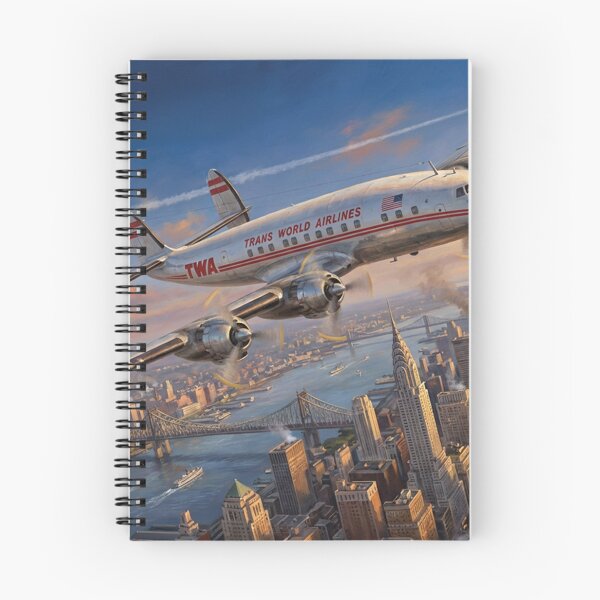 Item preview, TWA Constellation Over New York City designed and sold by Airpower Art.