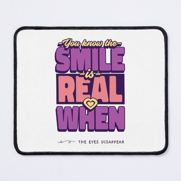 Item preview, You Know The Smile Is Real When The Eyes Disappear - Retro Art designed and sold by chatzous.