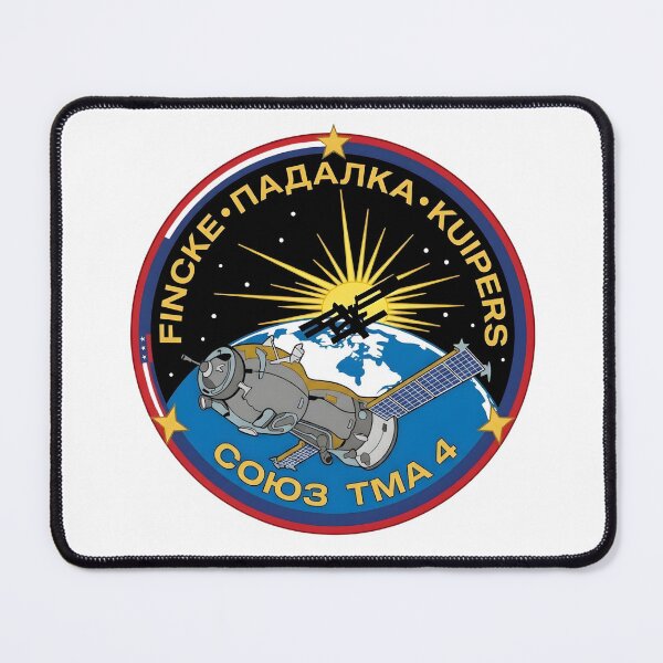 Item preview, Soyuz TMA-4 ISS Expedition 9 Space Mission Patch designed and sold by CharlieDesings.