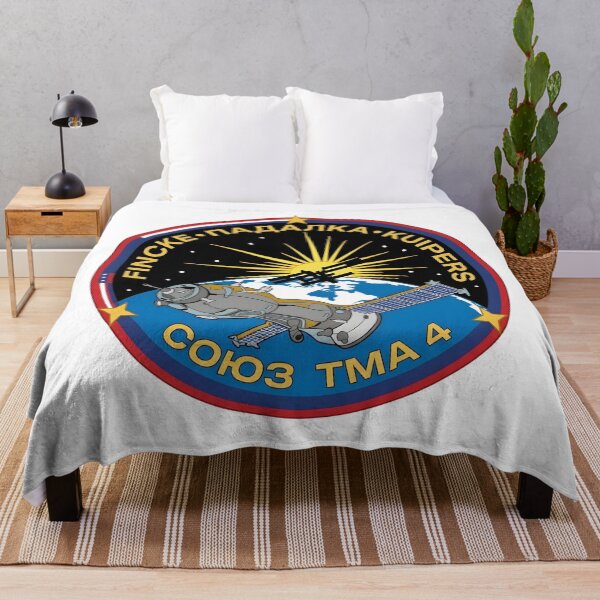 Item preview, Soyuz TMA-4 ISS Expedition 9 Space Mission Patch designed and sold by CharlieDesings.
