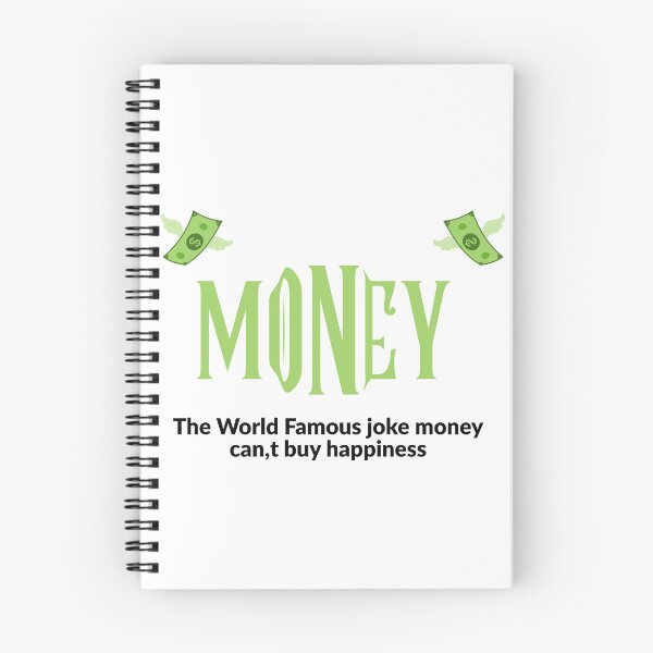 Item preview, Money Can’t Buy Happiness Funny Quote designed and sold by Ryvona.