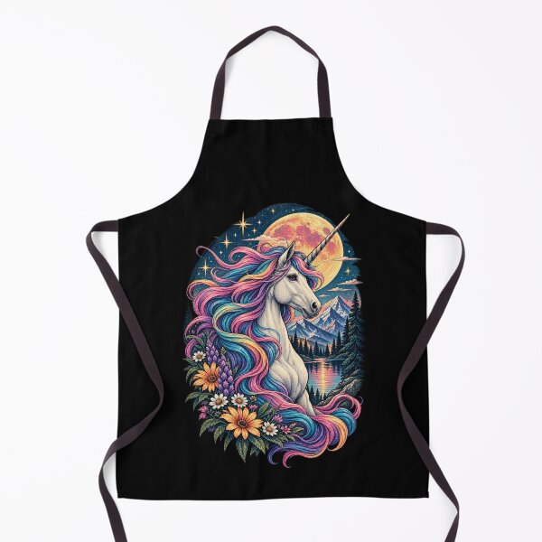 Item preview, Mystical Mountain Unicorn – Rainbow Mane Fantasy designed and sold by RockitBaby.