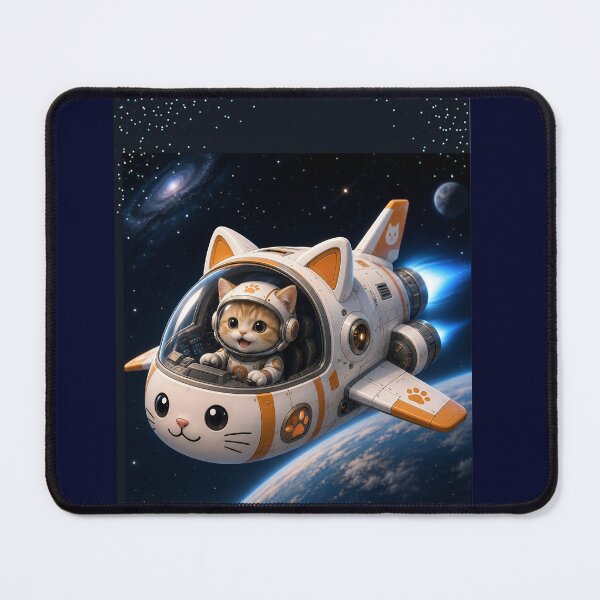 Item preview, CosmoPaws: The Starship Cat designed and sold by Brewgoodness.