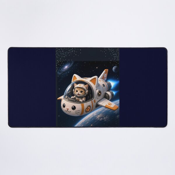 Item preview, CosmoPaws: The Starship Cat designed and sold by Brewgoodness.