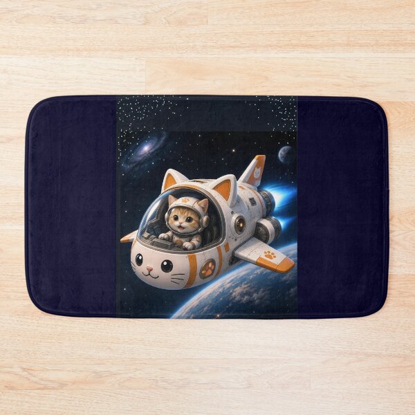 Item preview, CosmoPaws: The Starship Cat designed and sold by Brewgoodness.