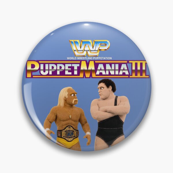 Item preview, PuppetMania III - Wrestlemania III parody designed and sold by Wrestle-Tease.