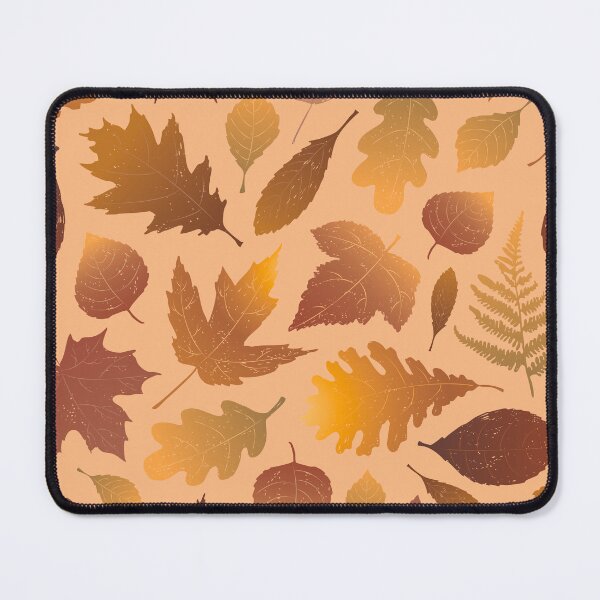 Item preview, Pressed Autumn Leaves – Cozy Botanical Woodland Pattern | Orange designed and sold by Frohyou.