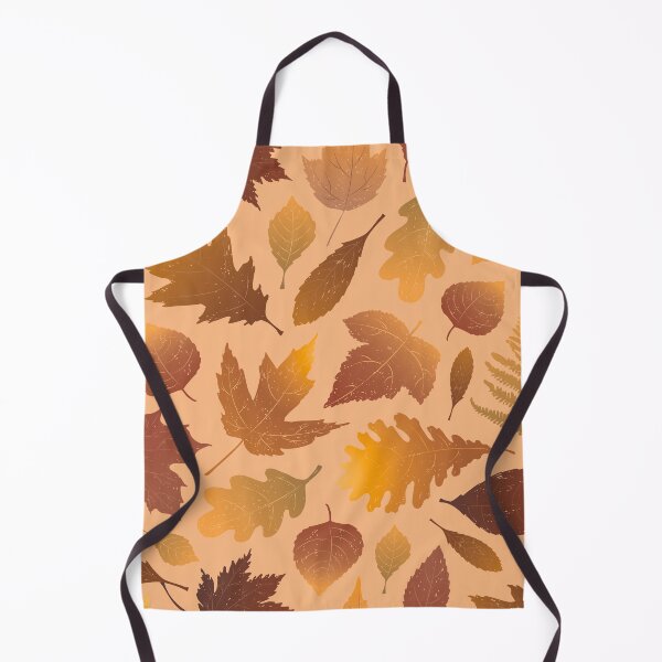 Item preview, Pressed Autumn Leaves – Cozy Botanical Woodland Pattern | Orange designed and sold by Frohyou.