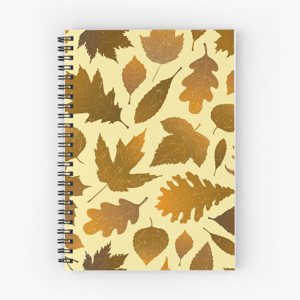 Item preview, Pressed Autumn Leaves – Cozy Botanical Woodland Pattern | Yellow designed and sold by Frohyou.