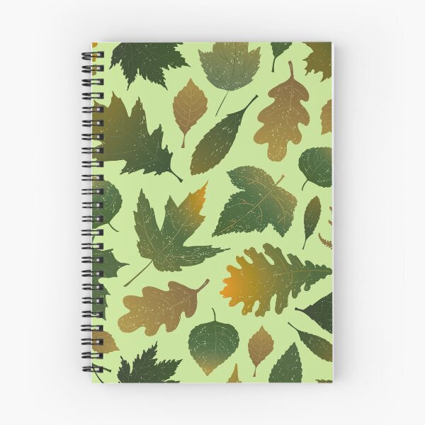 Item preview, Pressed Autumn Leaves – Cozy Botanical Woodland Pattern | Green designed and sold by Frohyou.