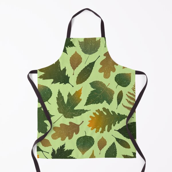 Item preview, Pressed Autumn Leaves – Cozy Botanical Woodland Pattern | Green designed and sold by Frohyou.