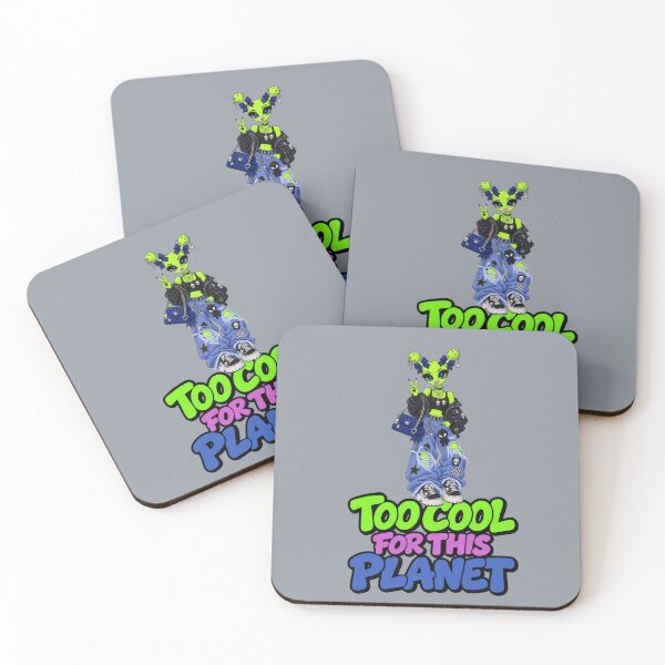 Item preview, Too Cool for This Planet – Emo Alien Girl designed and sold by Aimetoi.