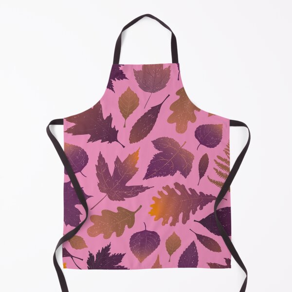 Item preview, Pressed Autumn Leaves – Cozy Botanical Woodland Pattern | Pink designed and sold by Frohyou.