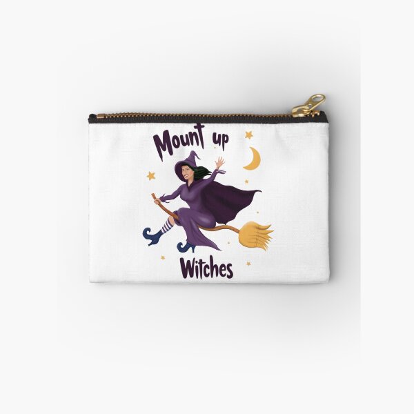 Item preview, Mount Up Witches - Purple Protege designed and sold by Valerie Valentine.