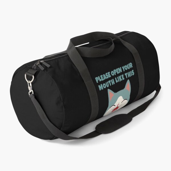 Item preview, Please Open Your Mouth Like This – Funny Cat Dentist Meme designed and sold by WordPlayStudio.