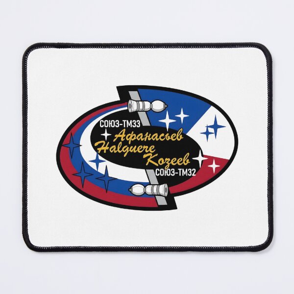 Item preview, Soyuz TM-33 ISS Taxi 3 Space Mission Patch designed and sold by CharlieDesings.