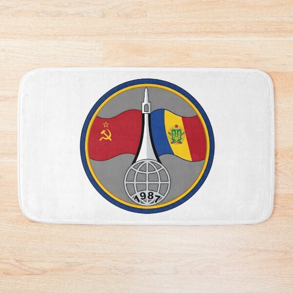 Item preview, Soviet-Romanian Interkosmos Soyuz 40 Space Mission Patch designed and sold by CharlieDesings.