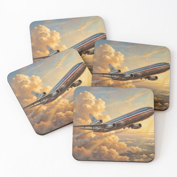 Item preview, American Airlines DC-10 Climbing at Sunset designed and sold by Airpower Art.