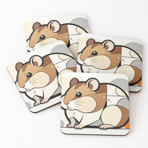 Item preview, cubist animal artwork designed and sold by forget45studio.