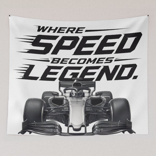 Item preview, Where Speed Becomes Legend designed and sold by 389Designs.