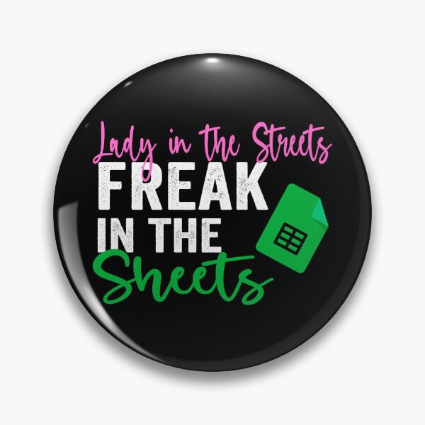 Item preview, Lady in the Streets Freak in the Sheets, gift for accountants, tax, audit, finances designed and sold by aponwao.