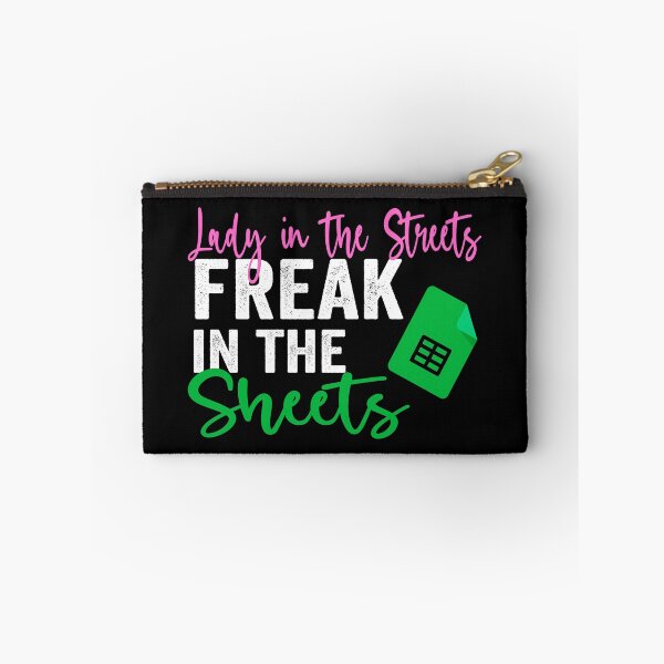 Item preview, Lady in the Streets Freak in the Sheets, gift for accountants, tax, audit, finances designed and sold by aponwao.