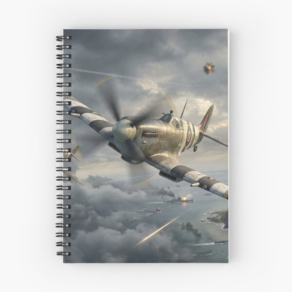 Item preview, D-Day Spitfires Over Normandy Landings designed and sold by Airpower Art.
