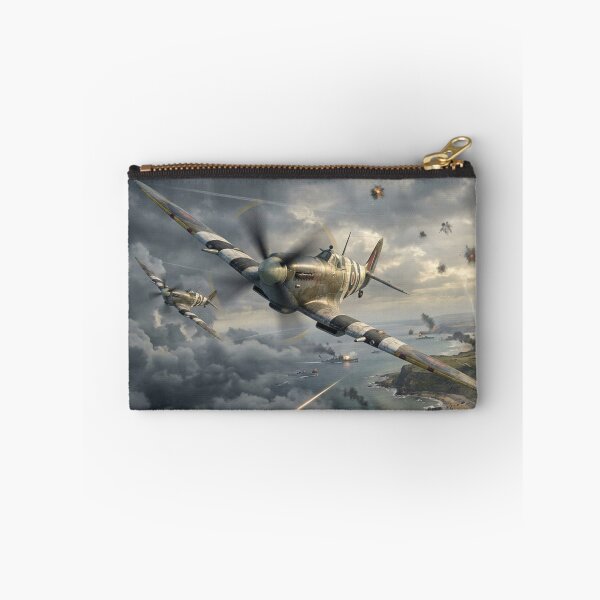 Item preview, D-Day Spitfires Over Normandy Landings designed and sold by Airpower Art.