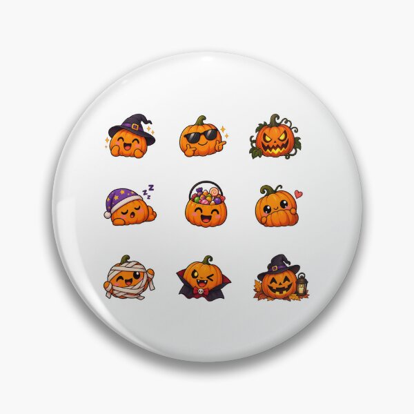 Item preview, Cute Halloween Pumpkins designed and sold by odkocreative.