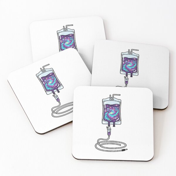 Item preview, Galaxy IV Drip Bag Infusion Nurse Space Cosmos Medical Aesthetic designed and sold by Animer-art1.