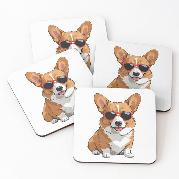 Item preview, Corgi Dog Character Cool Sunglasses Look – Corgi owner gift designed and sold by michallechowicz.