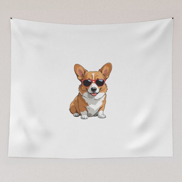 Item preview, Corgi Dog Character Cool Sunglasses Look – Corgi owner gift designed and sold by michallechowicz.