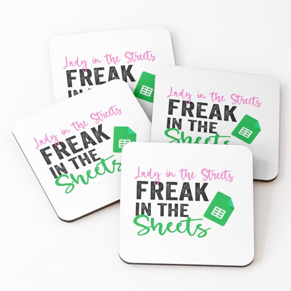 Item preview, Lady in the Streets Freak in the Sheets, gift for accountants, tax, audit, finances designed and sold by aponwao.