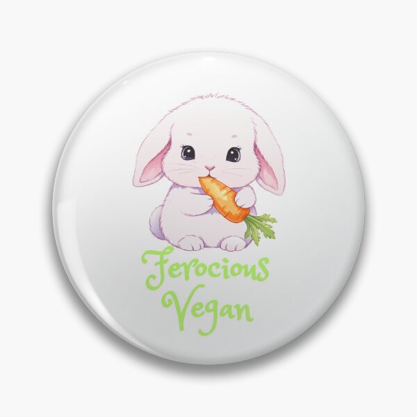 Item preview, Ferocious Vegan (v2) designed and sold by piscesmoon22.