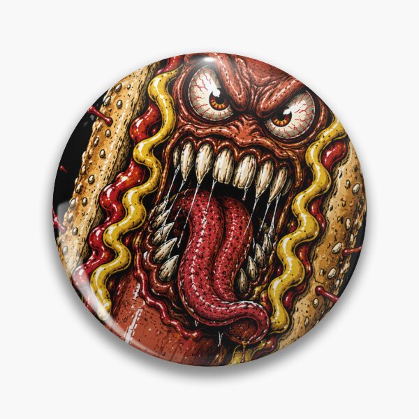 Item preview,  Diabolical Hot Dog designed and sold by abby-thorns.