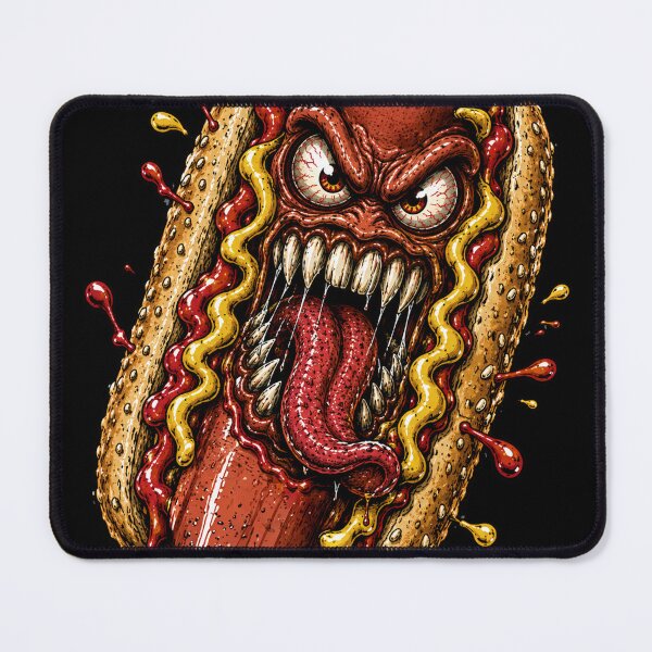 Item preview, Diabolical Hot Dog designed and sold by abby-thorns.