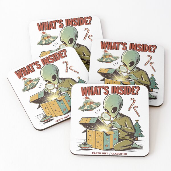 Item preview, Whats Inside Alien Christmas Gift Mystery designed and sold by NatalieJeans.