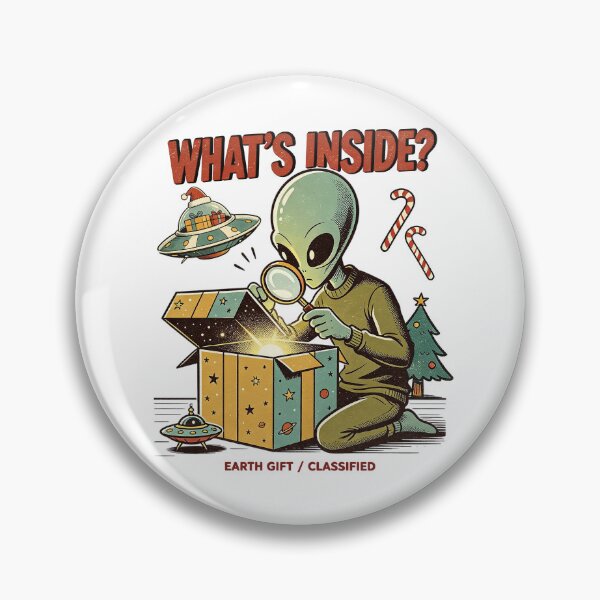 Item preview, Whats Inside Alien Christmas Gift Mystery designed and sold by NatalieJeans.