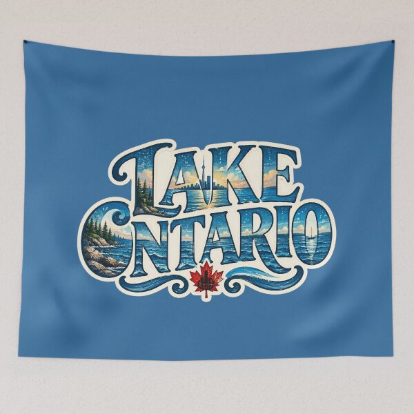 Item preview, Lake Ontario Canada Strong Resistance Art designed and sold by Path to Somewhere .