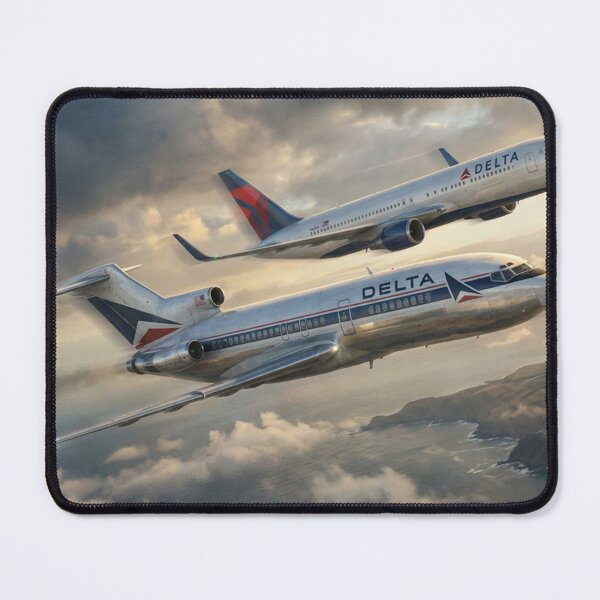 Item preview, Delta 727 and 767 Flying Together designed and sold by Airpower Art.