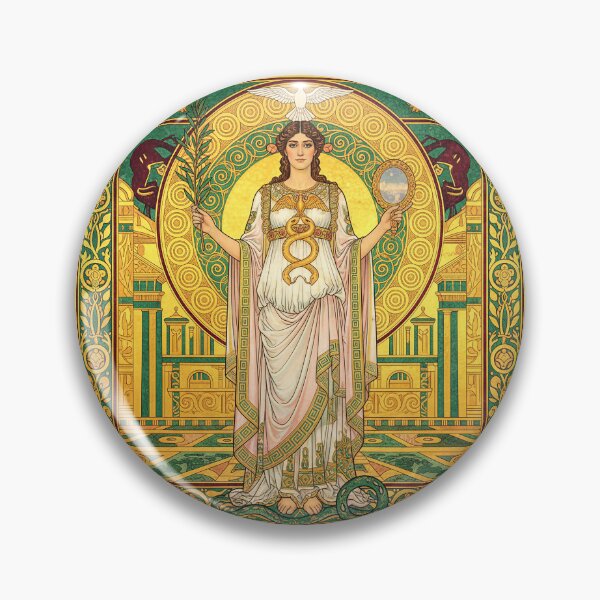 Item preview, Harmonia, The Peacemaker | Greek Goddess of Harmony Wall Art designed and sold by Stoneflower-Art.