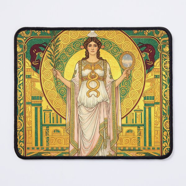 Item preview, Harmonia, The Peacemaker | Greek Goddess of Harmony Wall Art designed and sold by Stoneflower-Art.